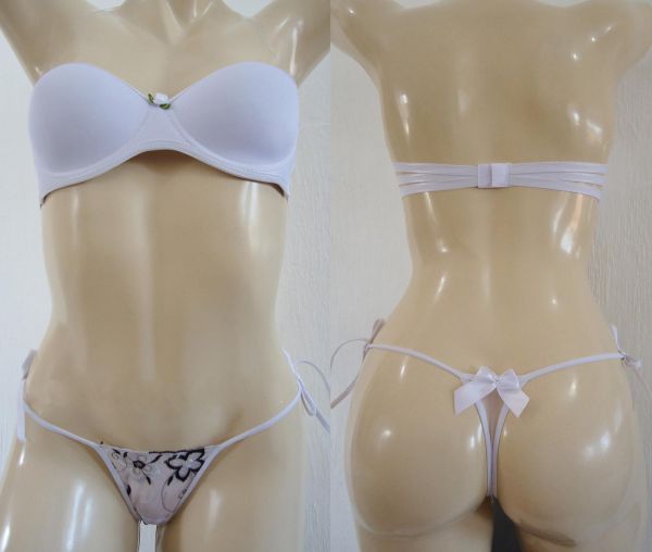 Conjunto na cor branca tamanho P